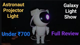 Astronaut Projector Light  Galaxy Light  projectorlight lightshow lightdecor diwalispecial [upl. by Atniuqal]