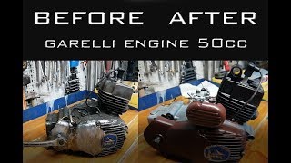 Rebuild 2stroke engine 50cc garelli [upl. by Larual]