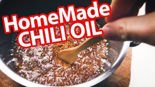 Homemade Hot ThaiChili Oil D [upl. by Yannodrahc]