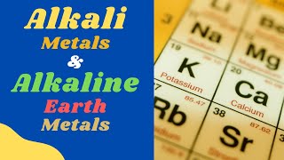 Alkali and Alkaline Earth Metals [upl. by Duky]