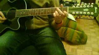 Vasco Rossi  Silvia Intro guitar cover on 12 strings [upl. by Yehudit]