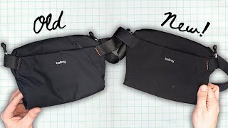 The NEW fabric for the Bellroy Lite series Lite Sling Mini 4L comparison [upl. by Amoeji1]