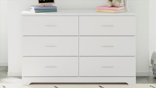 Storkcraft Brookside 6 Drawer Double Dresser Brookside 6 Drawer Double Dresser [upl. by Haroved]