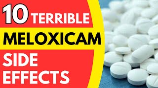 10 TERRIBLE MELOXICAM SIDE EFFECTS 😱💥 [upl. by Reidid]