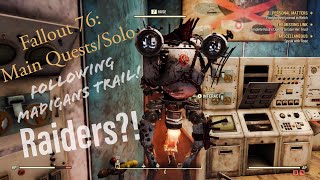 Fallout 76 part 6 Following Madigan’s trail [upl. by Lanaj]