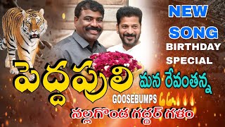 పెద్దపులి మన రేవంతన్న BIRTHDAY SPECIAL SONG  NALGONDA GADDAR  LAXMAN  RAVI KALYAN [upl. by Eltsyrc]