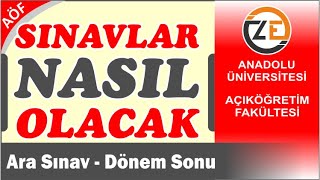 AÖF Açıköğretim Sınavları Nasıl Yapılıyor Geçme Notu Kaç Vize Final Nedir Harf Notları [upl. by Moss573]