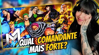 REACT ♪ One Piece  Comandantes  Braço Direito  M4rkim [upl. by Assiar]