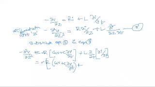 Module1Microwave Transmission Lines Derivation of voltage amp current Transmission line equations [upl. by Aidas966]