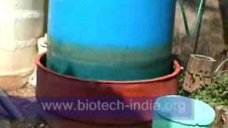 BIOTECH INDIA TOILET LINKED Biogas plant [upl. by Fevre75]