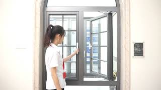 Aluminum Casement Window [upl. by Auoz]