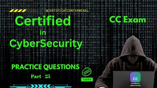 25 Master Certified in CyberSecurity Exam Top Practice Questions [upl. by Weingartner]