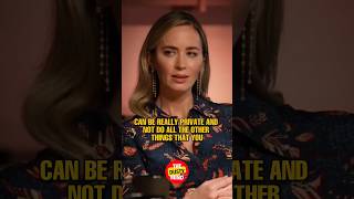 Emily Blunt Doesnt Want Her Daughter To Be An Actress 👀🫡 shorts [upl. by Aset]