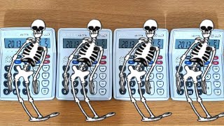 Spooky Scary Skeletons Calculator Cover [upl. by Egarton]