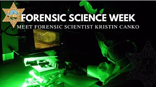 Meet VCSO Forensic Scientist Kristin Canko [upl. by Aynam]