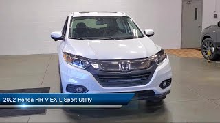 2022 Honda HRV EXL Sport Utility Akron Canton Wadsworth Cuyahoga Falls Green [upl. by Elleiand]