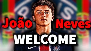 JOÃO NEVES ● Welcome to PSG ⚪ Best Skills Goals amp Passes [upl. by Jorgenson]