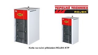 ROJEK  kotle na ruční přikládání ROJEK KTP [upl. by Rinum]