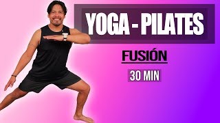 FUSIÓN YOGAPILATES 🧘🏼‍♀️🦋  30 min [upl. by Trevah]