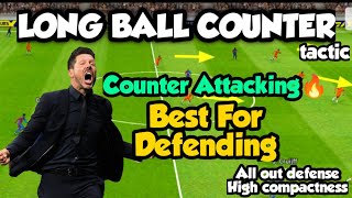 eFootball2022  LongBall Counter Tactic tutorial  part1 [upl. by Aznaed]