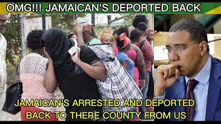 MUST SEE THESE 60 JAMAICANS WERE DEPORTED BACK WITHOUT ANYTHING [upl. by Marje656]