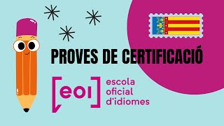 Examen de valenciano de la EOI  Tráiler del curso [upl. by Netsirhk]