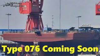 Chinese new Type 076 amphibious assault ship is coming [upl. by Anelat]