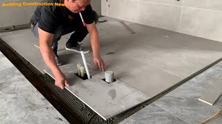 Extremely Effective Tips amp Tricks In Constructing Bathroom Floors With Ceramic Tiles You Need To See [upl. by Nallaf373]