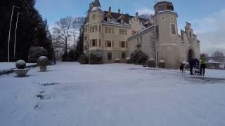 STREET VIEW Die Seeburg in Kreuzlingen im Winter in SWITZERLAND [upl. by Yetta]