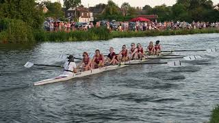 Rob Roy W2 Division 1 Friday Cambridge Town Bumps 2024 slow motion [upl. by Milty]