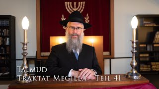 Talmud Traktat Megilla  Teil 41  Rabbiner Shlomo Bistritzky [upl. by Ennovy644]