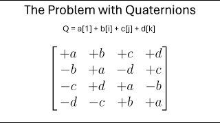 The Problem With Quaternions [upl. by Dressel89]