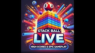 Crazy Stack Ball Gameplay  Best High Scores amp Tips StackBall GameOn shortsfeed [upl. by Dede]