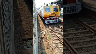 Up amp Down train crossing trains indianrailways ytshorts [upl. by Novehs744]