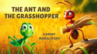 STORY FOR KIDS The Ant and the Grasshopper  Aesops Fable Stories Unlimited [upl. by Waneta55]