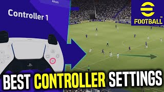 eFootball 2022  Best Controller Settings  Assist Settings Guide [upl. by Dorice]