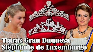 Tiaras Gran Duquesa Stephanie de Luxemburgo [upl. by Hospers17]