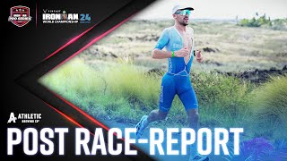 Athletic Brewing PostRace Report  2024 VinFast IRONMAN World Championship Kona Mens Edition [upl. by Auqemahs]