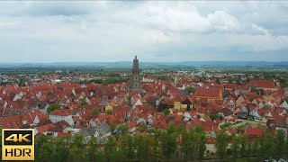 Nördlingen  Germany 4K [upl. by Dnomso]