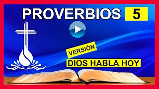 ✅ PROVERBIOS 5 ✅ BIBLIA DIOS HABLA HOY ✅ BIBLIA EN AUDIO ✅ BIBLIA HABLADA ✅ LIBRO DE PROVERBIOS [upl. by Adniuqal]