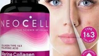 تجربتي مع حبوب كولاجين مع فيتامينCللبشرة من الشركة الامريكية نيوسيلcollagen type1amp3 neocell [upl. by Orin]