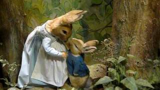 Beatrix Potter World  Peter Rabbit and Family mini tour Bowness Cumbria ENGLAND [upl. by Eugenie]