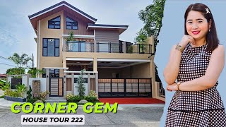 Modern Tropical Corner House with Swimming Pool in BF Resort Las Pinas [upl. by Lavella]