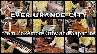 Ever Grande City  Pokémon Ruby and Sapphire Percussion Cover  VRon Media SoundoleChillout2023 [upl. by Howlond198]