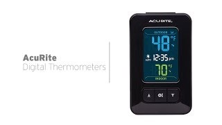 AcuRite Digital Thermometers [upl. by Ninnahc36]