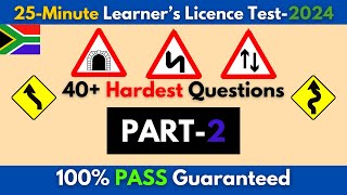 25 Minutes of NEW Learners License Test Questions  Can You Pass 2024 Real Test [upl. by Bennett894]