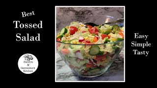 How to make Tossed Salad [upl. by Berrie]