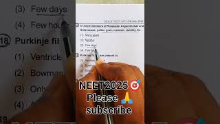 Biology question practice for neet2025 neet2025 neet202 motivation upsc ssccgl pw ssc [upl. by Ayaladnot]