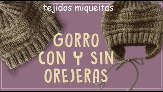 Gorro con y sin orejeras subtitles available [upl. by Ecinom]