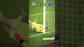 GW10 Highlight Southampton vs Everton shorts premierleague highlights football [upl. by Aidam752]